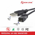 Hochwertiges Mikro-USB-Kabel USB2.0 A zu Micro B Daten-Synchronisierungs-Gebühren-Kabel für intelligentes Telefon